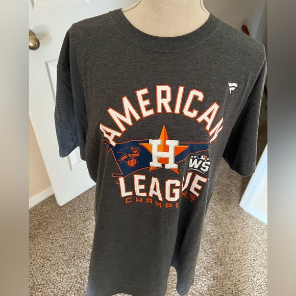 Houston Astros, 🧡💙 American League Champions T-shirt 2021. Size XL worn once - Picture 3 of 5